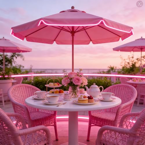 Ultra-Narrow 3mm USB COB LED Strip Lights Self-Adhesive, for Kitchen Cabinets, Bedroom, Gaming Desk (Pink, 3ft) - color: Pink, size: 3ft
