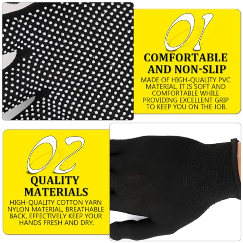 Anti-Bite Gloves, Pet Chewing Protective Handling Gloves for Bird & Parrot - color: Black