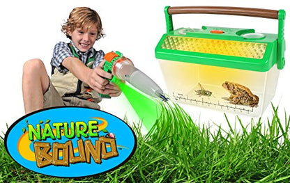 Nature Bound Bug Catcher Critter Barn Habitat | Bug Catcher Kit for Kids | Outdoor Nature Exploration Toys | Indoor/Outdoor Insect Collecting with Light Kit | STEM Toy for Boys & Girls Ages 3+ - style: Habitat with Light