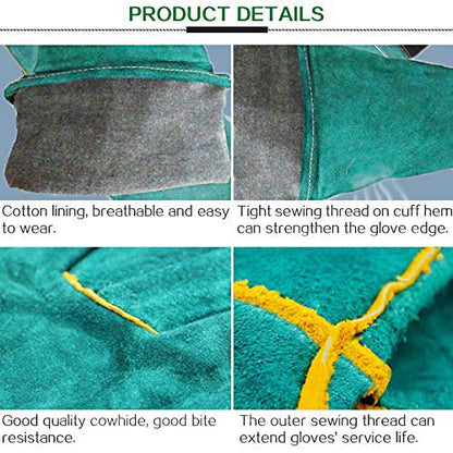 Gloves For Dog Cat Snake Bird Lizard Squirrel Hand Arm Finger Protection Gloves