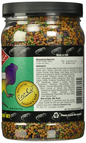 Rep-Cal Srp00802 Juvenile Iguana Food, 14.5-Ounce