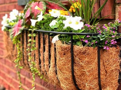 Coconut Fiber Grow Mat, Yarrdfir Natural Coconut Liners for planters, Flower Basket, Natural Coconut Fiber mat, Garden Decoration, Animal pet pad, Reptile Carpet, Snow Mat (10 x 80) - size: 10x 80 inchs