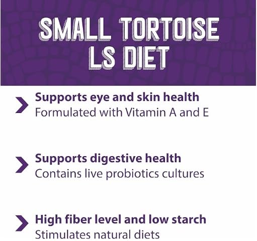 Mazuri | Juvenile Tortoise Food for Baby Tortoises | 8 Ounce (8 oz) Bag (Pack of 2)