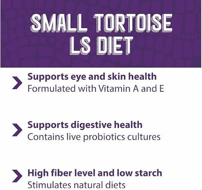 Mazuri | Juvenile Tortoise Food for Baby Tortoises | 8 Ounce (8 oz) Bag (Pack of 2)