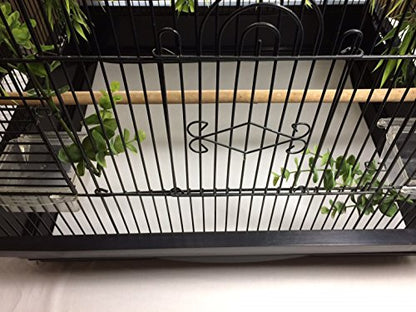 Birdcage Liners - Poly Coated, Large Cages Custom Orders - Pre Cut Sheets