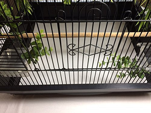 Birdcage Liners - Poly Coated, Medium Cages, 60, 100 or 150 Pre-Cut Sheets