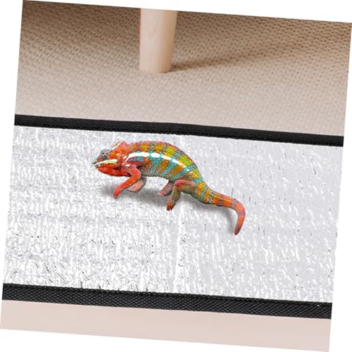 BESPORTBLE Self-Heating Pet Mat with Reflective Film Insulated Heating Pad for Reptiles and Small Animals Efficient Temperature Retention Easy to Clean for Cats and Dogs - size: 30.00X16.00X0.10CM