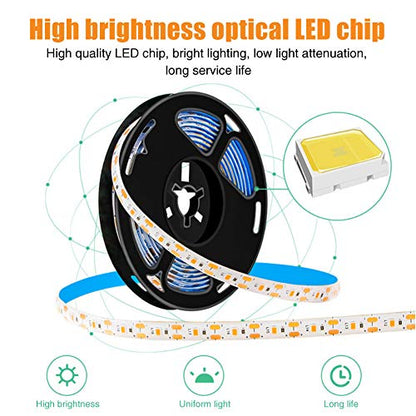 39inch Plant Grow Light Strip,IP66 Waterproof Full Spectrum Plant Grow Light,USB 300LEDs Flexible Growing Lamp for Indoor Plants Succulents Hydroponics Greenhouse Gardening