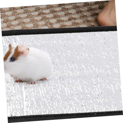 BESPORTBLE Self-Heating Pet Mat with Reflective Film Insulated Heating Pad for Reptiles and Small Animals Efficient Temperature Retention Easy to Clean for Cats and Dogs - size: 30.00X16.00X0.10CM