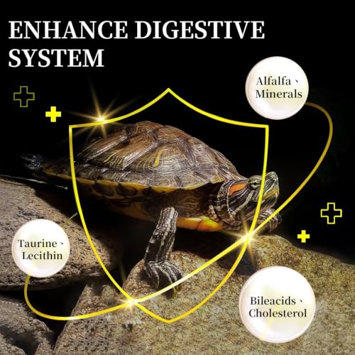 Bubble Magus TFloating Turtle Food, All Natural Ingredients, Wild Sword Prawn, Calcium Vitamin D Enriched for Picky Aquatic Baby Turtles, Baby Turtle Nutri Stick (2 Ounce, Turtle Boy)