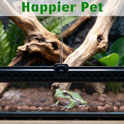 Halatool 8QT Leca Clay Balls Terrarium Substrate for Reptile – False Bottom | Organic Expanded Clay Pebbles for Reptile Terrarium Drainage Layer, Lightweight & Reusable, for Geckos, Tortoises & Frogs - size: 8QT