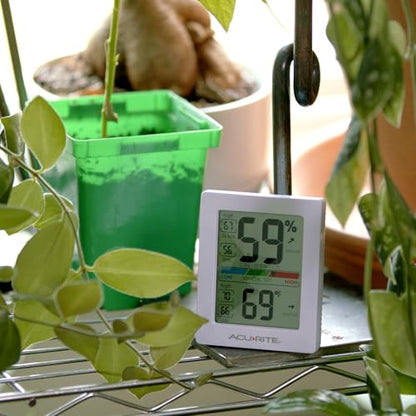 AcuRite Humidity Meter Hygrometer and Indoor Thermometer, Hygrometer - color: Hygrometer