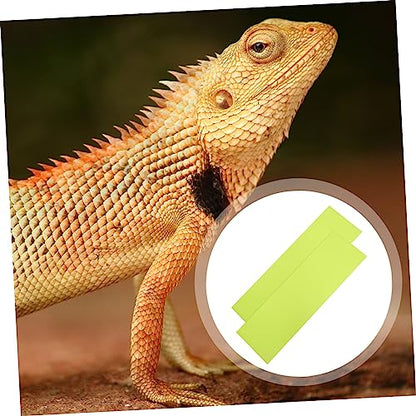 BESPORTBLE 2pcs Reptile Carpet Bedding Liner Non-tearable Mat for Tanks Easy to Clean Material for Lizard Snake Habitat - size: 150X45CM