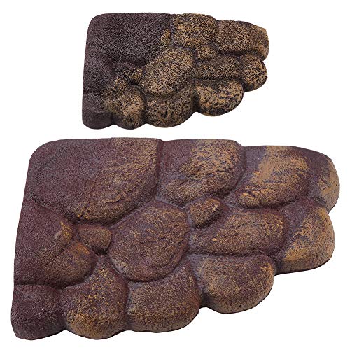 Turtle Basking Resin Turtle Magnetic Basking Floating Island Reptile PlatformTurtle Climbing for Semi Aquatic Animals Aquarium Stone Decor Reptile Decorative Landscaping Supplies