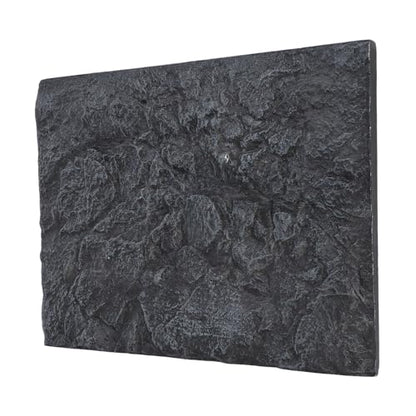 CHICIRIS 3D Reptile Background, Aquarium Background Foam Rock Wall Decor with 3D Textures for Fish Tank Reptile Tank Terrarium (E) - size: E