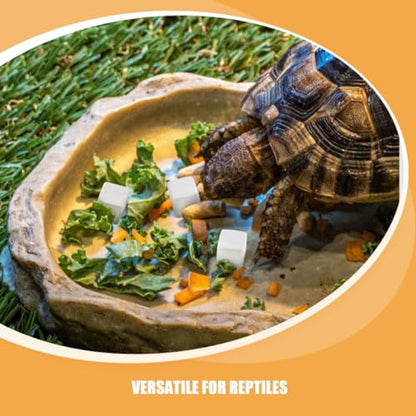PRETYZOOM 30pcs Reptile Calcium for Turtle Tortoise Lizard Chameleon Amphibian Health Supplement Dental Care and Wellness Support