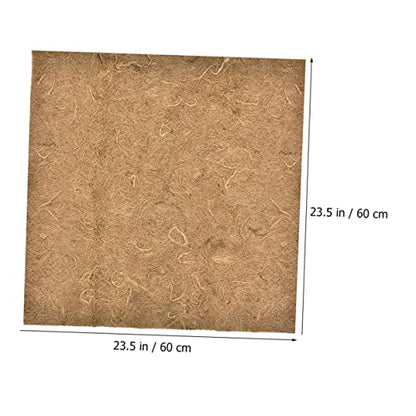 WOONEKY Bedding Carpet Liner for Reptiles Snakes Turtles and Lizards Washable and Reusable Substrate Cushion for Terrarium Environments