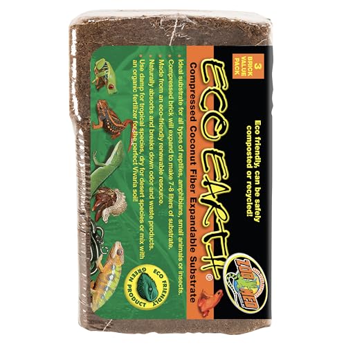 Zoo Med Eco Earth, Three Count. (Pack of Two)