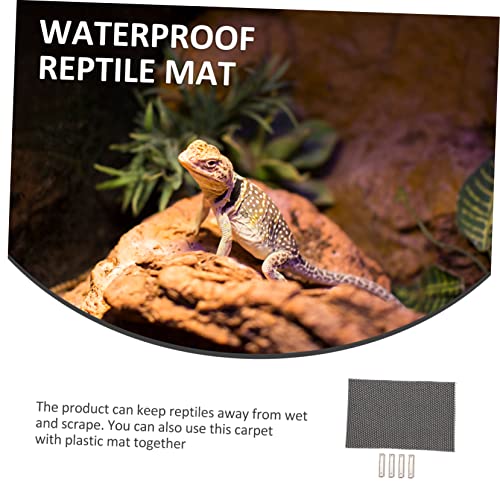 HANABASS Heat Pad Reptile Tank Liner Snake Lizard Carpet Turtle Habitat Accessories Liner