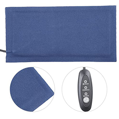 Socobeta Reptiles Heating Mat, USB Power Supply Adjustable Temperature with 3 Gears, Seamless Edge for Lizards and Other Reptiles Pets (S) - size: S