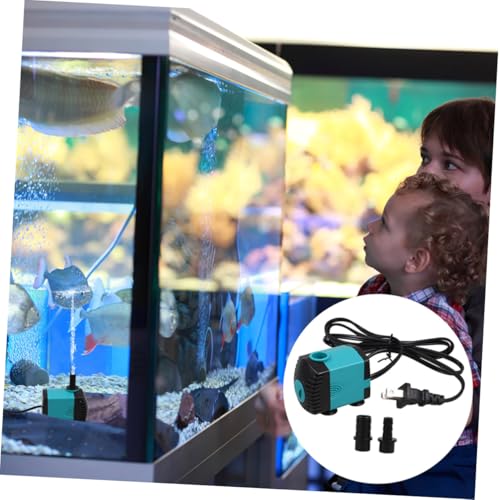 COLLBATH Submersible Fish Tank Water Pump 6w Silent Mini Aquarium Circulation Pump 110v Ac for Hydroponics, Indoor Waterfalls, Terrariums, and Pond Drain Transfer