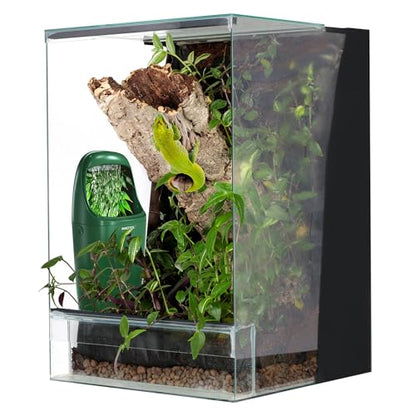 Wacool Reptile Water Dripper Chameleon Drinking Fountain Water Dispenser, Automatic Water Feeder for Bearded Dragon Gecko Lizard Frog Snake/Reptile Accessories