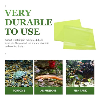 YARNOW Reptile Carpet Bedding Liner Washable Substrate for Reptile Terrariums for Tanks Bearded Dragon and Other Reptiles