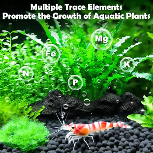 19.8Ib Aquarium Soil Water Grass Mud Fish Tank Aquascaping Aquarium Substrate Soil for Plants and Shrimps,No Need to Wash and No Muddy Water - size: 19.8 Pounds