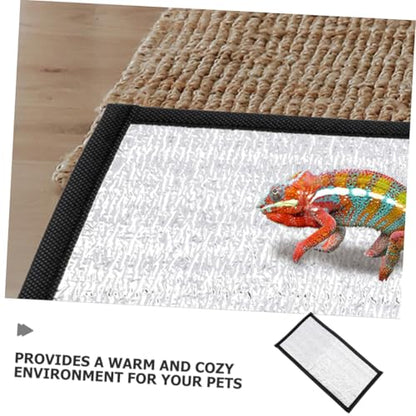 HANABASS Insulation Pad Reflective Film Reptile Heater Pad Turtle Tank Decor Reptile Heat Pet Cooling Mats for Dogs - size: 30.00X16.00X0.10CM