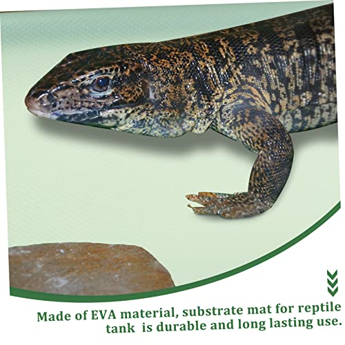 Reptile Carpet Snake Mat Bearded Dragon Tank Liner Large Washable Terrarium Supplies