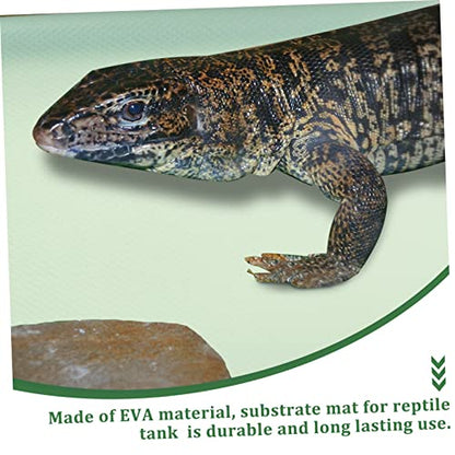 Reptile Carpet Snake Mat Bearded Dragon Tank Liner Large Washable Terrarium Supplies