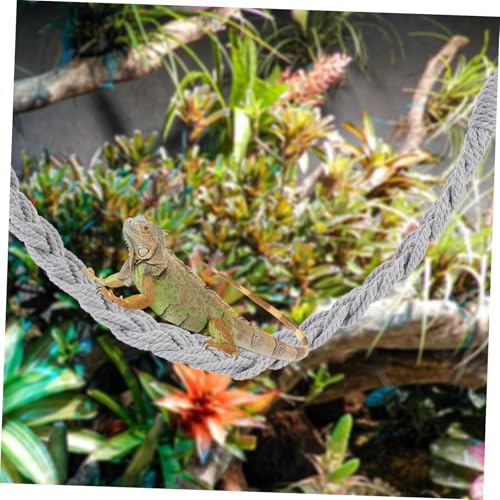 VICASKY Crab Climbing for Reptile Tanks Hanging Crab Rope Ladder and Vines Cute Animal Decor for Bearded Dragons and More for Terrariums and Gardens