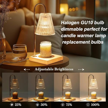 Vinaco GU10 Bulb, 6 Pack Halogen 120V 35W, Dimmable, MR16 GU10 Light Bulb with Long Lasting Lifespan, gu10+c for Track&Recessed Lighting, Gu10 Base Bulb, 35W MR16/FL/GU10, Warm White - style: 35W - 6 Pack