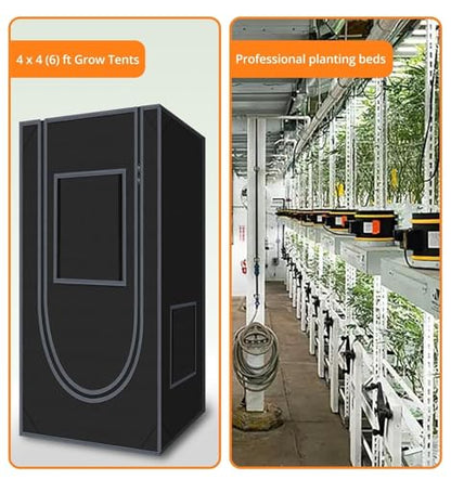 Grow Light, LED Grow Lights Full Spectrum, Foldable & Dimmable Daisy Chain Bar Style Grow Lights for Grow Tents for Indoor Plants, Commercial Hydroponic Growing Lamp，800W 2-Pack