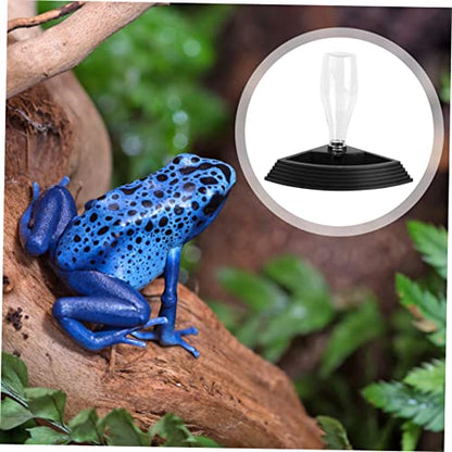 Mipcase Indoor Water Fountains for Reptiles Pet Drinking Bowl Safe No Leak Design