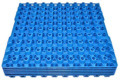 6 RITE FARM PRODUCTS 90 Egg Plastic Trays for Quail Pigeon Dove Bird Flat Carton