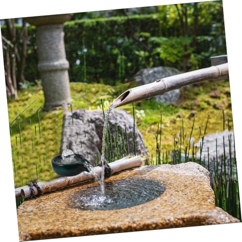 Fountain Circulation Outlet Remove Pond Fountains Aquarium Solar Water Feature Pump Submersible The Fountain for Pool Part Change Dispenser Pet Circulating Accessory Ceramics Blue - color: Blue