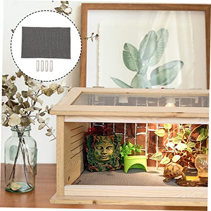 Totority Reptile Mat Non Adhesive Liner for Turtle Lizard Snake Pet Bedding Substrate Carpet