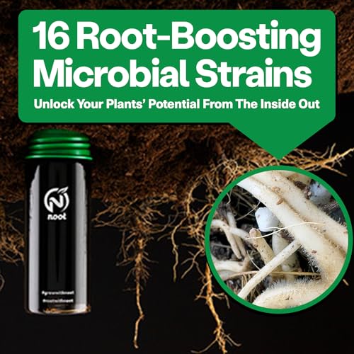 Noot Bio-Organic Plant Food Liquid Fertilizer - Makes 7 Gallons - Root Boosting Mycorrhizae - Fast Growth for Monstera, Aroid, Succulent, Orchid, Calathea, Philodendron - Use Every Watering (2 Vials) - size: Noot Plant Food (Makes 7 Gallons)