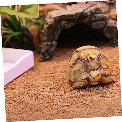 FRCOLOR Natural Reptile Carpet Mat Non-Slip Coconut Fiber Liner for Terrarium Reptile Climb Mat Durable Moisture Retaining Safe for Lizards Snakes and Turtles