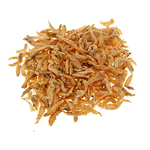 ljhnba Aquarium Fish Foods Freeze Dried Shrimp Healthy Cichlid for Feeding for Arowana Dried Foo Dried Shrimp Fish Food