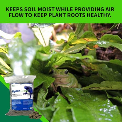 The Bio Dude HydroGrow V2 6 quarts Drainage Layer for Tropical bioactive terrariums