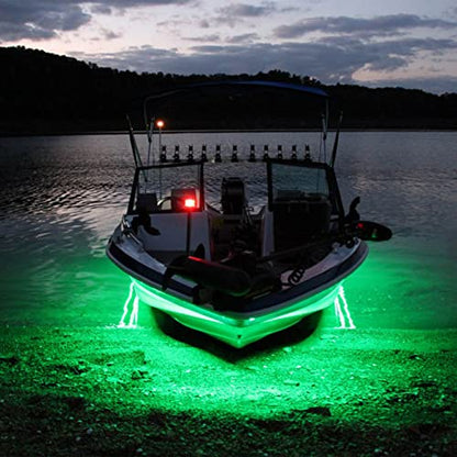 BSOD LED Strip Lights for Boats,12V Outdoor RGB Underwater Rope Light Real IP68 Waterproof Strip 16.4ft Marine Fish String Flexible Green/Red/Blue Light for Swimming Pool Boat Fish Tank - color: RGB (Red, Green, Blue)