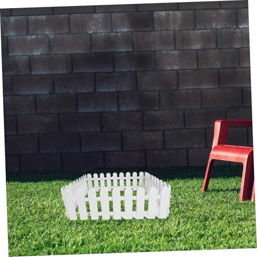 Happyyami 4pcs Outdoor Plastic Turtle Enclosure Fences Safe Pet Isolation Pens for Tortoise Breeding and Grazing Portable Garden Playpen for Reptiles