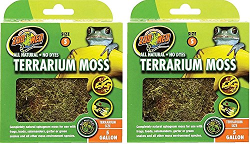Zoo Med Terrarium Moss [Set of 2] Size: 5 Gallons