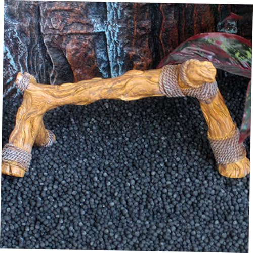UPKOCH Driftwood Branch for Reptiles Realistic Climbing Decor for Terrariums Snake Habitat and Aquariums for Bearded Dragons Geckos and Chameleons Natural Aesthetic