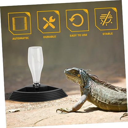 YARNOW Automatic Water Fountain for Reptiles Small Pet Water Dispenser Lizard Drinking Fountain
