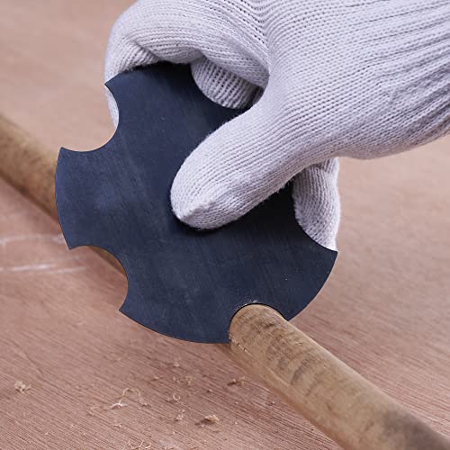 Pack of 4 Cabinet Scraper Card Set (4, 2Concave+2Convex) - style: 2Concave+2Convex