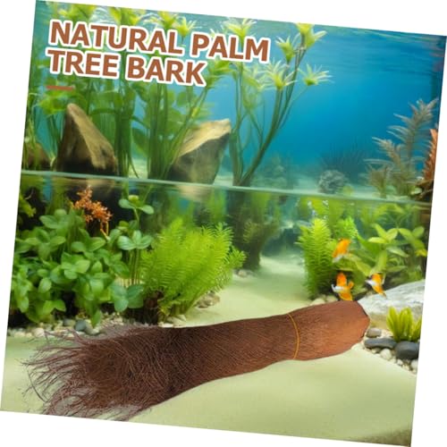 BESPORTBLE Elegant 5 Sheets Palm Bark Plant Garden Tree Barks for Decor Tank Background and Plant Basking Platform