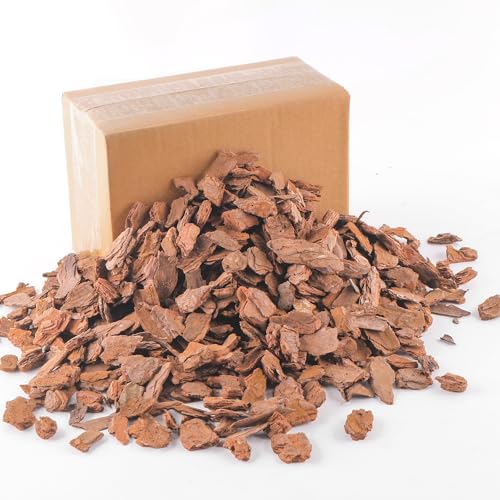 3 Quart Organic Orchid Bark for Potting-Natural Orchid Mulch for Potted Plants, Root Development of Orchid Plants and Garden Soil Amendment Mix - color: Medium, size: 3qt